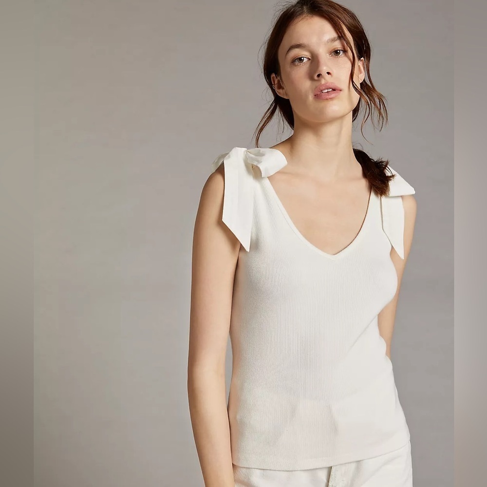 NWT The Rafaela Bow-Tie Tank by Maeve